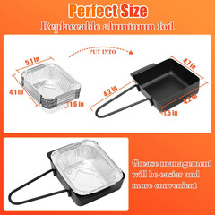 Grill Drip Pan for Home Depot Nexgrill 720-0830H 720-0830D 720-0896, Grease