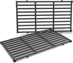 QuliMetal 7637 Grill Grates for Weber Spirit E210,E220,S210,S215 with Front Cont