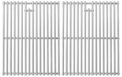 Stainless Steel Grill Grates Replacement 17 Inch 2 Pack