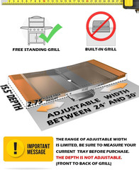 Grease Tray with Catch Pan – Dyna Glo Grill Replacement Parts, Universal Drip Pa