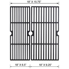 Durable Cast Iron Grill Grates for Charbroil G470-0002-W1