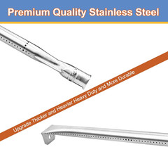 Grill Burner Tubes for Napoleon Legend 485, LEX 485 605 730, Prestige 500, Mirag
