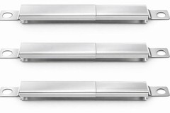 304 Stainless Steel Carryover Tubes Replacement Parts Charbroil Kenmore 3 PCS