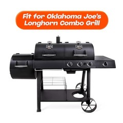 Grill Parts for Oklahoma Joe’s Longhorn Combo 3-Burner, Grill Replacement black