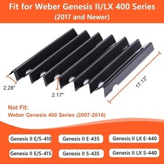 66033 Flavorizer Bars for Weber Genesis II 400 Series Grill, Replacement Parts f