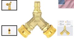 Gas Quick Disconnect Y Splitter – Certified