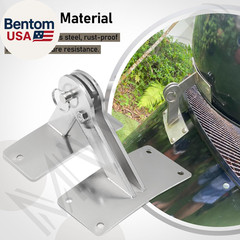 Stainless Hinge Gasket Kit Compatible with Weber Smokey Mountain WSM Smoker Gril