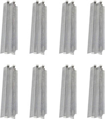 8-Pack Grill Heat Plates for Viking VGBQ30 VGBQ41 VGBQ53 T-Series BBQ 23-1/8″ SS