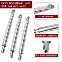 Grill Parts: Heat Plates & Burners for Broil King Gas Grills – Fits Signet & Sov