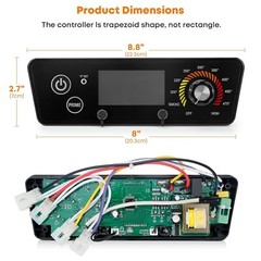 Pit Boss Replacement Control Board – Enhanced Accuracy with LCD Display & Timer