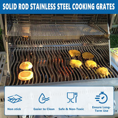 Grill Replacement Kit for Napoleon Rogue 425 Rogue XT/SE 425, Freestyle 425S Ser