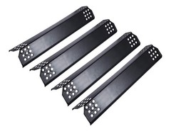 Unicook 4 Pack Porcelain Grill Heat Plate 14.56″ L, Gas Grill Replacement Parts