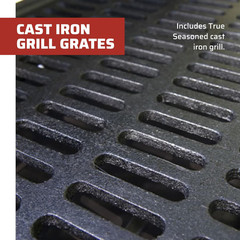 Premium Hinged Lid Barbecue Box for 2-Burner Grills
