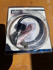 Weber Hose and Regulator Kit, for select Genesis and Summit Gas Grills.
