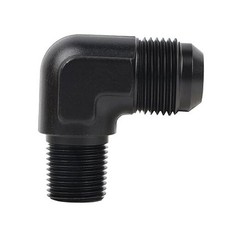 12AN Male Flare to 1/2″ NPT Pipe Fitting Adapter 12AN to 1/2 NPT 90 Degree
