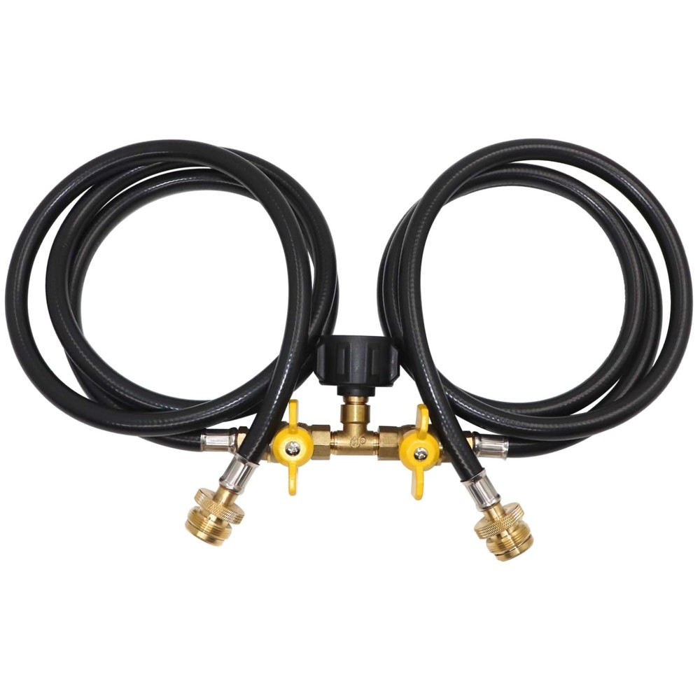 Portable Appliance Adapter Hose with Shut Off Valve