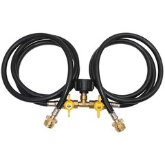 Portable Appliance Adapter Hose with Shut Off Valve