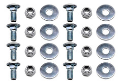 8 Pack 710-0451 Stainless Steel Replacement Nuts/Bolts Fits MTD