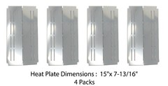 Replacement Heat Plate for Sams SS42, Members Mark REGAL04CLP, Gas Models-4Pk