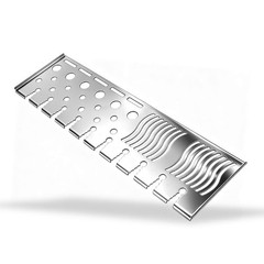 Multifunctional Warming Rack for Gas BBQ Grills, Heavy-Duty Stainless Steel, Rep