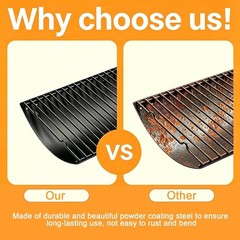 23″ to 34″ Adjustable Ash Pan Charcoal Grill Chargriller 1224 1324 2121 2222