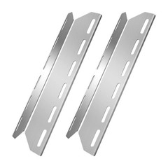 Replacement Stainless Steel Heat Plates for Various Grill Models 2 or 3 Pieces
