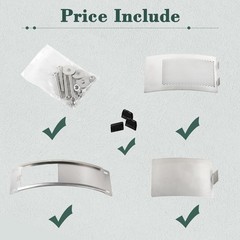 Green Egg Replacement Parts Stainless Draft Door Fits for Medium & Large Big .