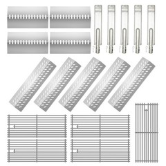 LPTNFRTN Stainless Steel 16631 Flame Tamer and 16520 Heat Plate Shield and 16…