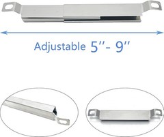 Stainless Steel 4pack 14-3/4” Burner and 16″ Heat Plate Replacement Part for Cha