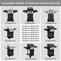 Grill Replacement Parts for Charbroil Performance Grill 463673519 2 Burner