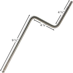 Flame Broiler Adjuster Bar fit for Pit Boss 820 Series Pellet Grills, 31291