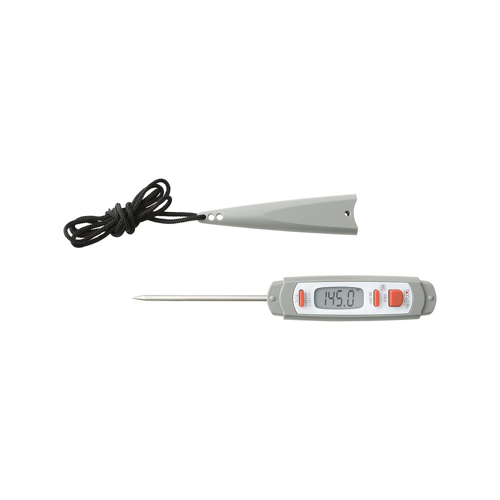 Taylor 9847 Waterproof Digital Instant Read Meat Food Grill Standard, Gray
