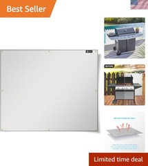 Aluminum Heat Shield Mat for Deck Fence, Railing, Grill, Stove, Oven and Refr…