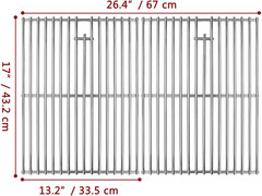 17 Inches Cooking Grates for Home Depot Nexgrill 720-0830H 720-0830D 720-0783E 7