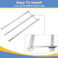 7506 Stainless Steel Burner Tube Set for Weber Genesis 1000 to 5500, Genesis Gol