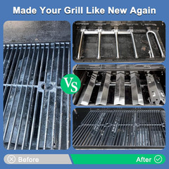 Grill Replacement Parts for Brinkmann 810-3660-S, Replacement Grates, Heat Plate