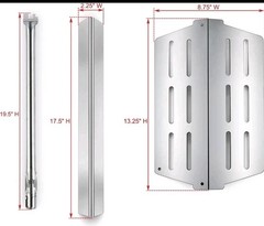 Grill Parts Kit for Weber Genesis 300 310 E310 E330 S310 S330 Flavorizer Bars