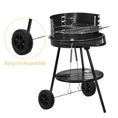 2 Pcs Backyard Grill Wheels Caster for Shelving Swivel Bbq Hand Truck Tires