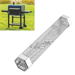 12inch Pellet Tube Perfect For BBQ Easy To Clean Flexible Cooking Setup