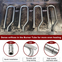 Grill Parts for Jenn-Air 720-0336 4 Burner 720-0337 730-0337 720-0511 720-0512 G