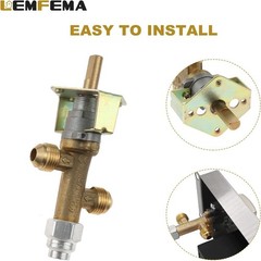 1Set 50000 BTU Low Pressure Fireplace Control Valve with Thermocouple Kit