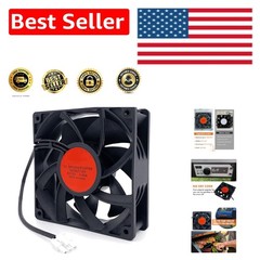 Char-Griller Gravity Fed 980 Fan, 174.05 CFM Turbo Airflow for Optimal Grilling