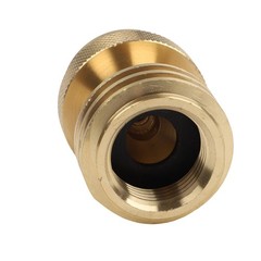 Solid Brass Steak Saver Propane Tank Adapter 1lb To 20lb Grill Bottle Converter