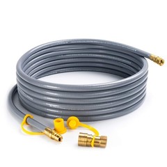 Hiland Dh22Qh1 20 Natural Gas Hose 60000 Btu Capacity One Size Gray Dh22+Qh1