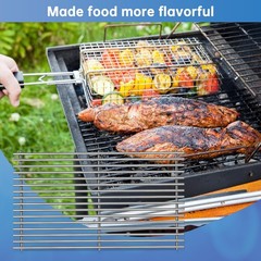 66089 66097 Grill Grates for Weber Genesis II E-410 E-435 S-435 18.75×11.12″