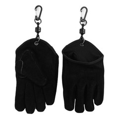 Anti Slip Fishing Gloves with Breathable Fabric and Magnet Hook for Quick Reach