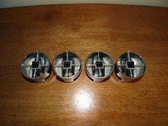 Dyna-Glo Grill Knobs Plastic Chrome Gas Grill BBQ Burner Knobs SET OF 4 OEM