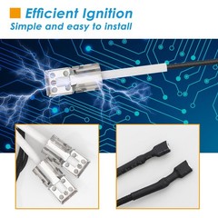 BBQration DHLG12 Grill Igniters for Charbroil Ignitor Replacement Kit, 2 Outl…