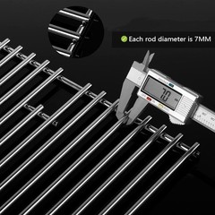 Stainless Steel Grill Grates Replacement Fits Nexgrill Charbroil Expert Grill US