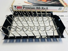 Vintage 1993 Weber Grill Premium Rib Chicken Rack 9010 Charcoal & Gas Propane